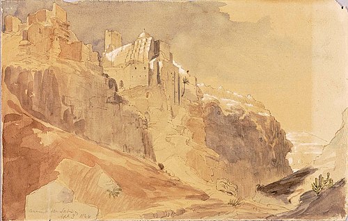 Convent of San Sabi, 1844, Miner Kilbourne Kellogg