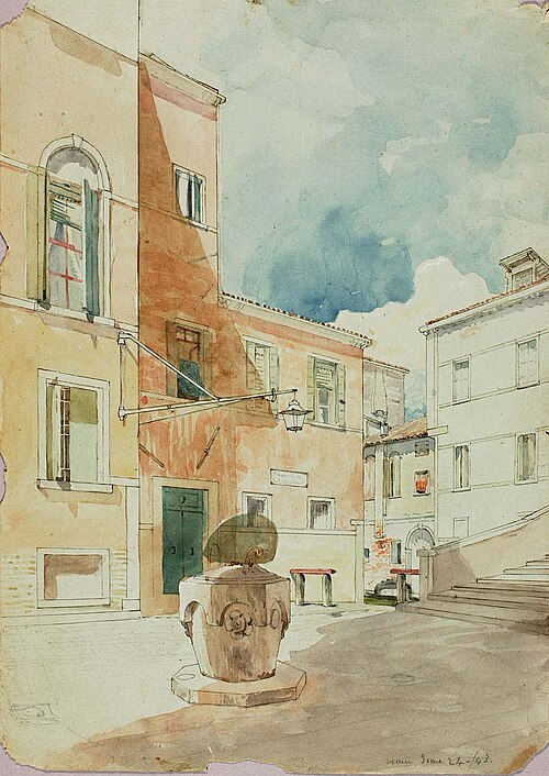 Venice, 1843, Miner Kilbourne Kellogg