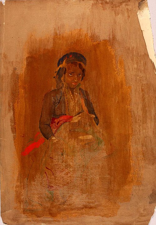 Peasant Woman, 1851, Miner Kilbourne Kellogg