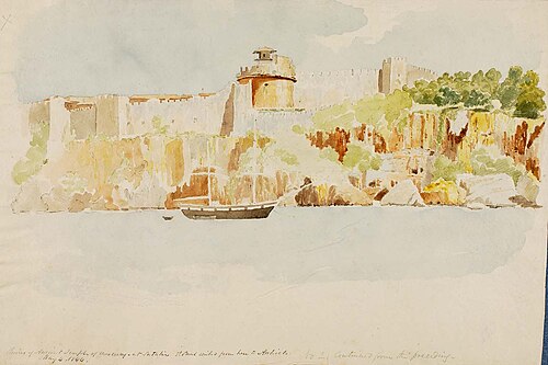 Temple of Mercury, 1844, Miner Kilbourne Kellogg