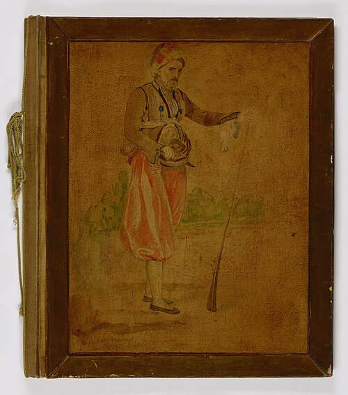 Turkish Soldier (Painted Album Cover), , Miner Kilbourne Kellogg