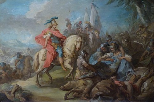 Alexandre et Porus, 1750, Charles André van Loo