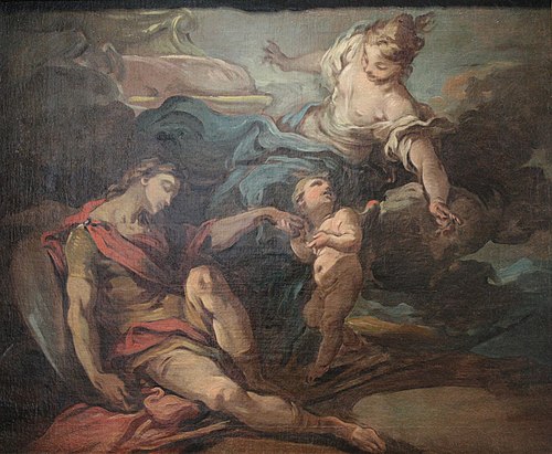 Vénus et Adonis, 1800, Charles André van Loo