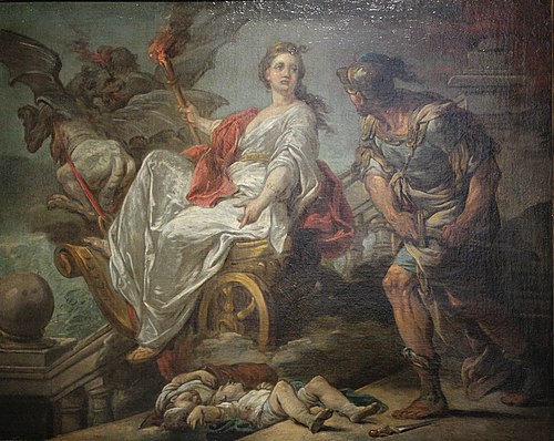 Médée et Jason, 1759, Charles André van Loo