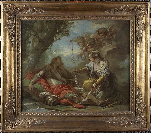 Rinaldo and Armida, , Charles André van Loo