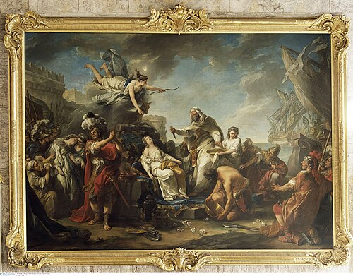 Le sacrifice d'Iphigénie, 1757, Charles André van Loo
