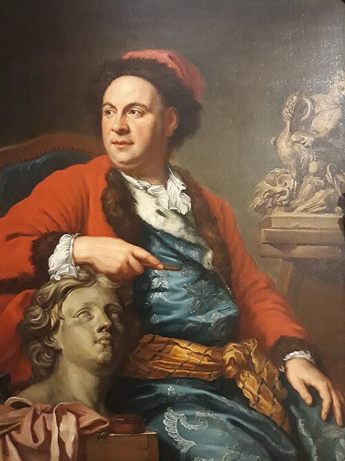 Portrait de François Ladatte, 1744, Charles André van Loo
