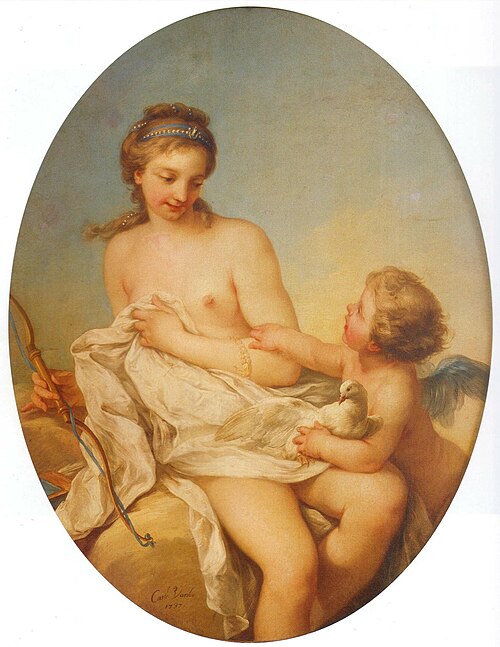 L'Amour et Psyché, , Charles André van Loo