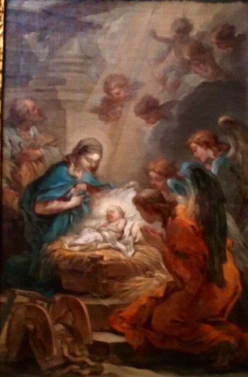 L'adoration des anges, 1751, Charles André van Loo