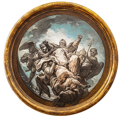 Apothéose de saint Grégoire, 1763, Charles André van Loo