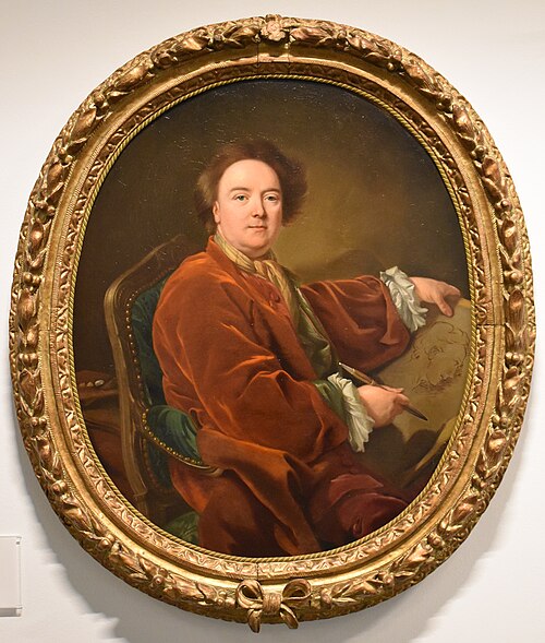 Autoportrait, 1800, Charles André van Loo