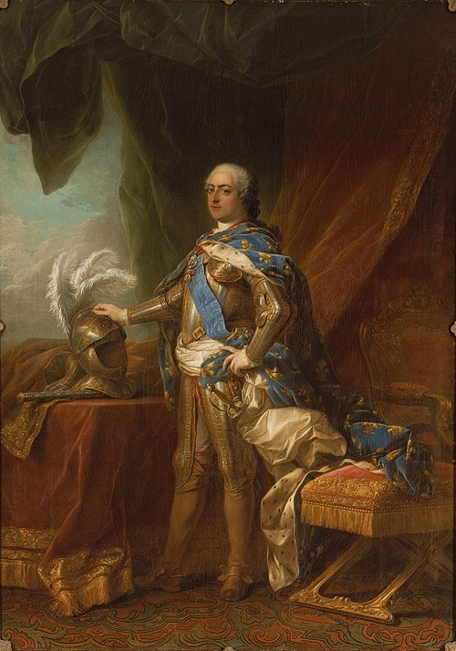 Louis XV en armure, 1751, Charles André van Loo