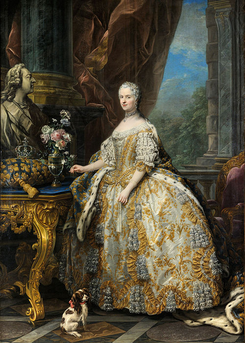 Marie Leczinska, 1747, Charles André van Loo