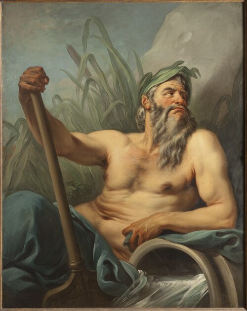 River God, 1740, Charles André van Loo
