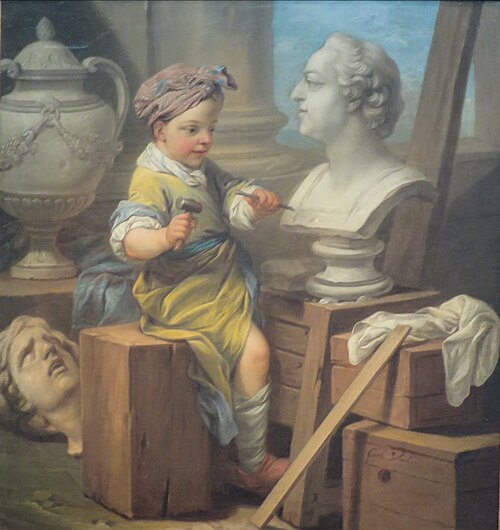 Sculpture, 1753, Charles André van Loo