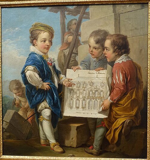 Architecture, 1762, Charles André van Loo