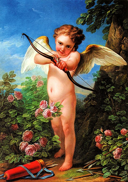 Cupidon tirant à l'arc, 1761, Charles André van Loo