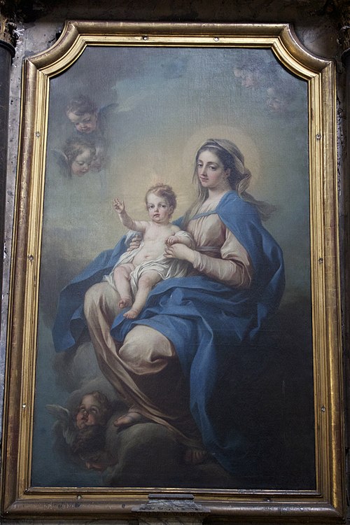 La Vierge bleue, 1753, Charles André van Loo