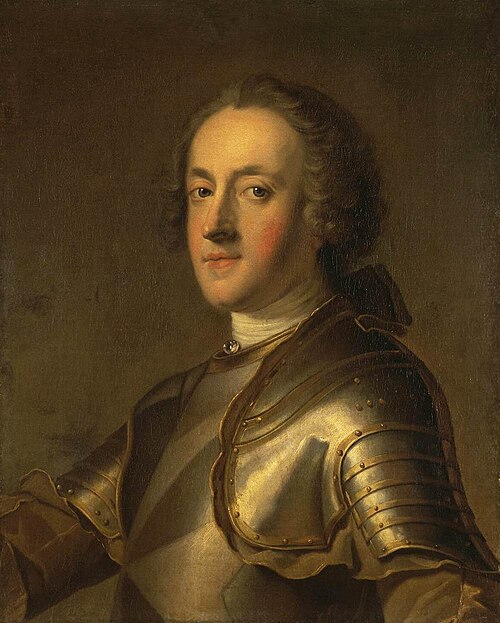 Portrait of Admiral D'Orvilliers, 1750, Charles André van Loo