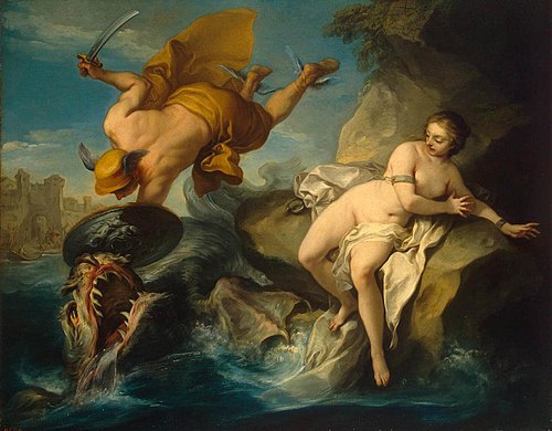 Perseus and Andromeda, 1737, Charles André van Loo