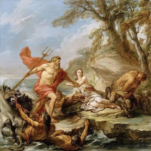 Neptune et Amymone, 1757, Charles André van Loo