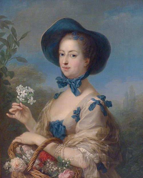 Madame de Pompadour en belle jardinière, 1755, Charles André van Loo