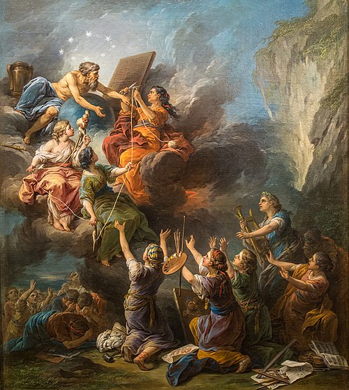 Les Arts Suppliants, 1764, Charles André van Loo
