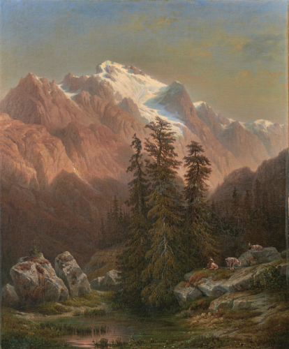 The Gelmerhorn, 1857, François Diday