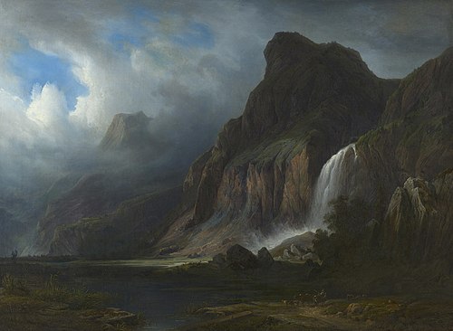 Chute de la Sallanche, , François Diday