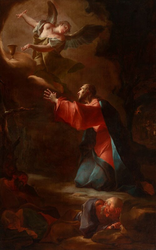 Christ on the Mount of Olives, , Paul Troger