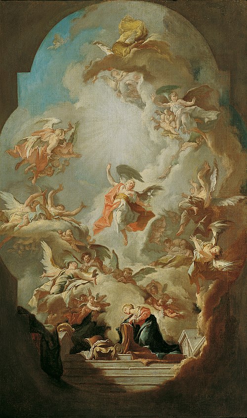 Die Verkündigung an Maria, 1747, Paul Troger