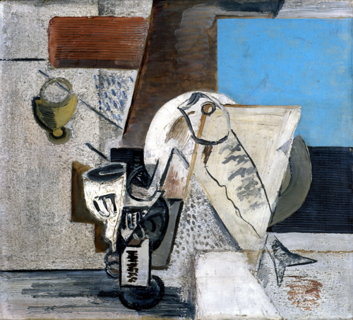 Zátiší se slanečkem, 1915, Emil Filla