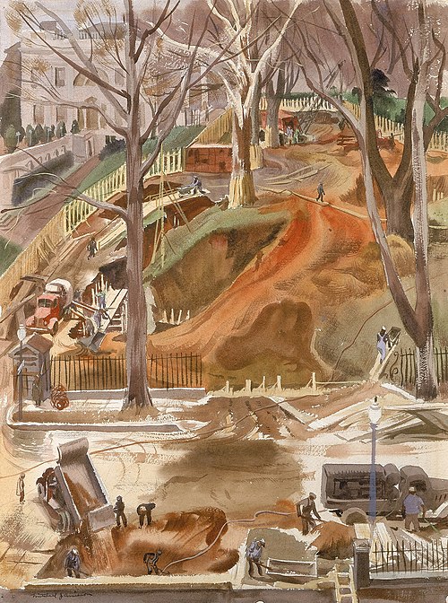 Excavation at the White House, , Mitchell Jamieson