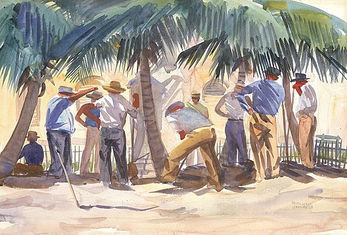 Shade Lovers, 1936, Mitchell Jamieson