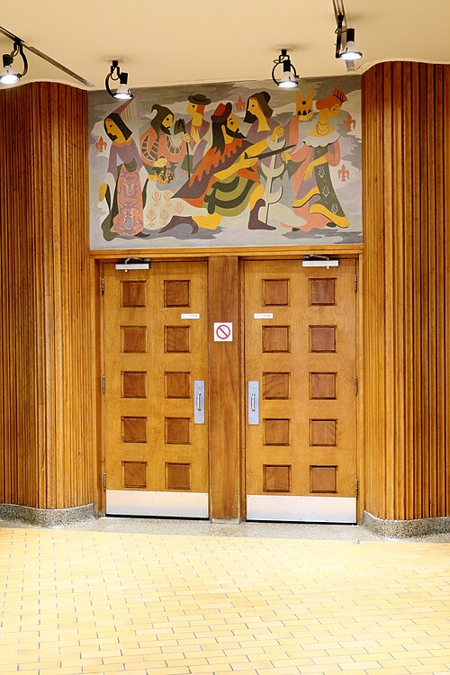 Hermès taillant le caducée, 1952, Jacques Blouin