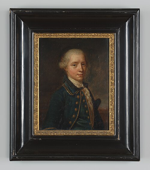 Portrait of Frederik Christiaan Reinhard van Reede (1743-1808), 1759, Robert Gardelle