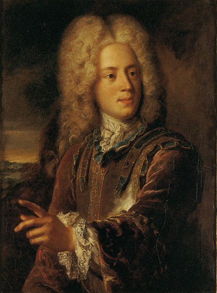 Bildnis Albrecht Friedrich von Erlach (1696-1788), 1723, Robert Gardelle