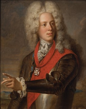 Portrait Albert Frédéric d'Erlach, 1721, Robert Gardelle