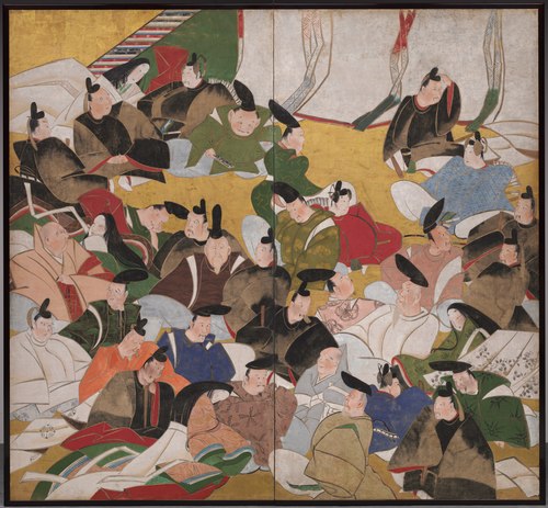 Thirty-Six Poetic Immortals, 1742, Tatebayashi Kagei