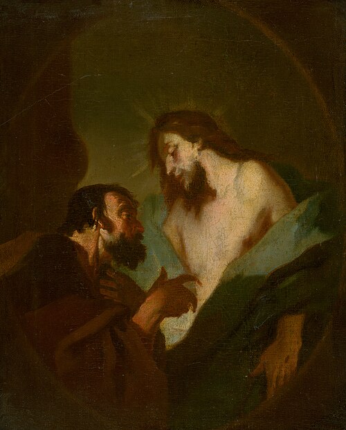 Kristus a neveriaci Tomáš, 1756, Franz Anton Maulbertsch