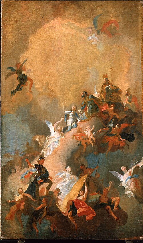 The Apotheosis of the Hungarian Saints, 1772, Franz Anton Maulbertsch