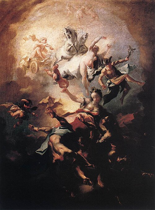 Allegory of the Alba, 1750, Franz Anton Maulbertsch