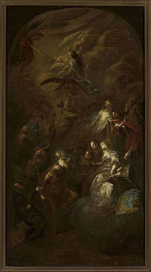 Les quatorze saints auxiliaires., 1775, Franz Anton Maulbertsch