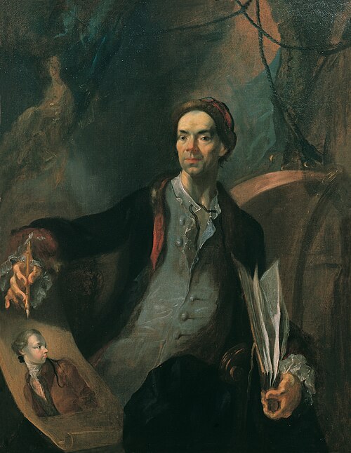 Artist Portrait (So-Called Self-Portrait), 1767, Franz Anton Maulbertsch