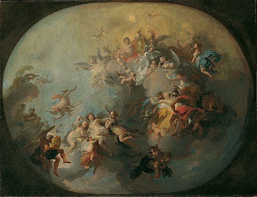 Allegory on Princely Marriage, 1785, Franz Anton Maulbertsch