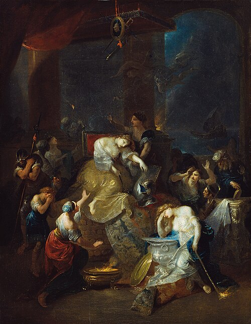 The Death of Dido, 1786, Franz Anton Maulbertsch