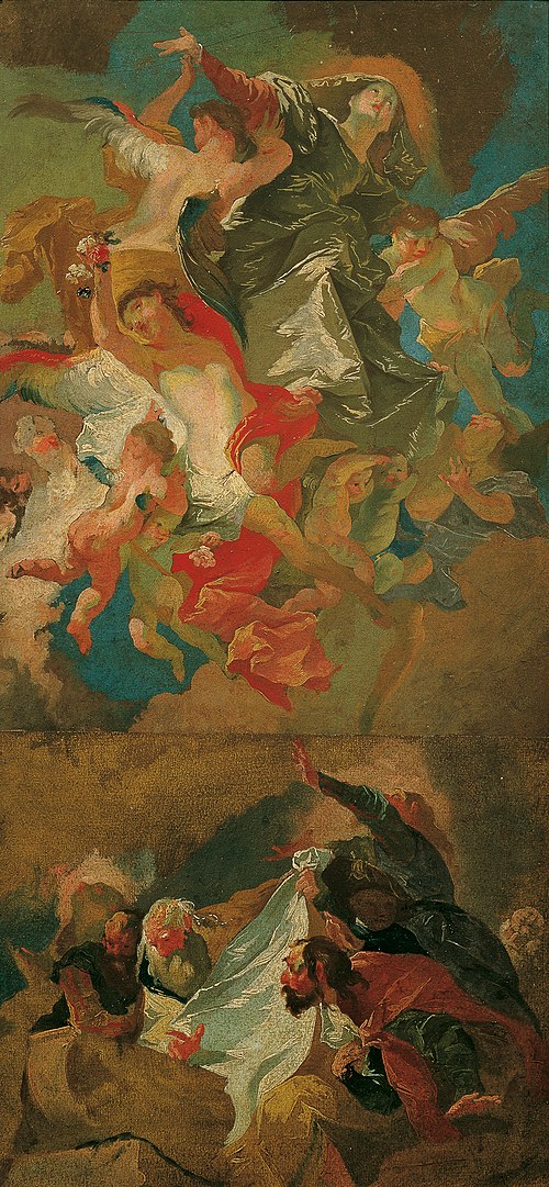 Ascension of Mary, 1764, Franz Anton Maulbertsch
