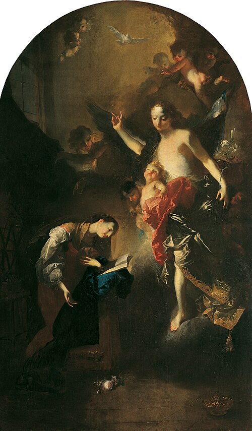 Annunciation to Mary, 1766, Franz Anton Maulbertsch