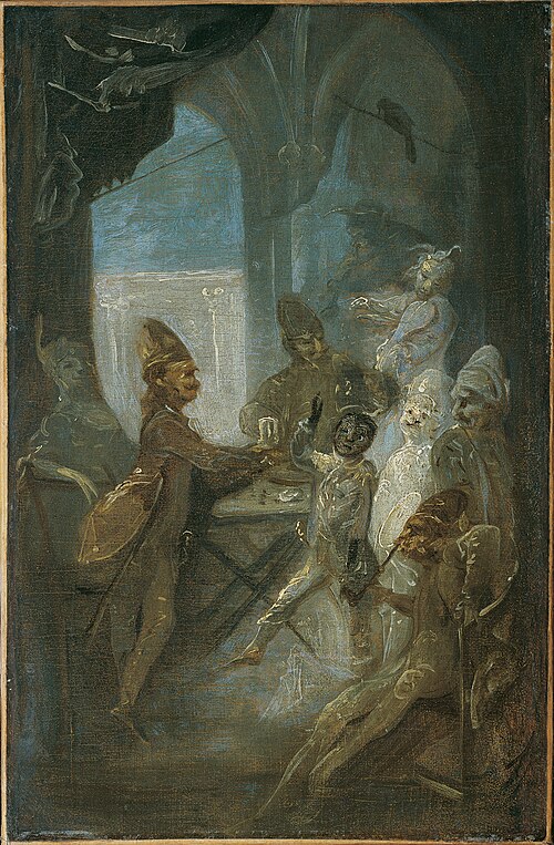Theater Scene (Soldiers Playing Children?), 1785, Franz Anton Maulbertsch