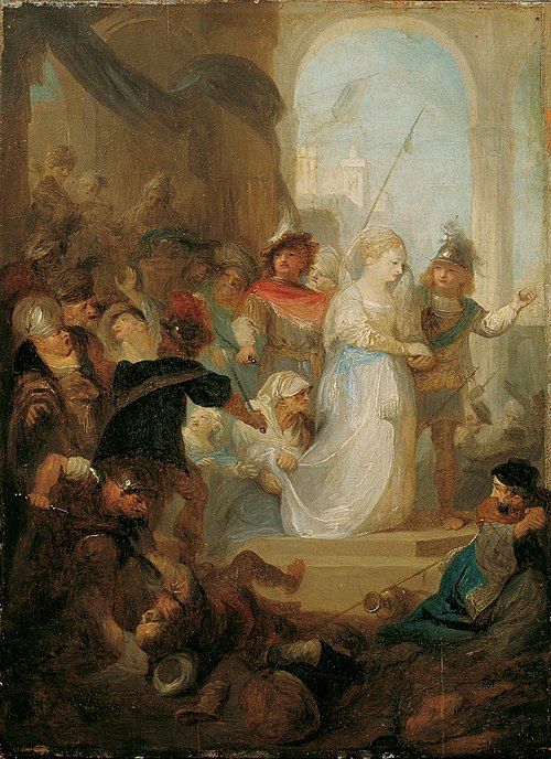 Esther and Hatach, 1788, Franz Anton Maulbertsch